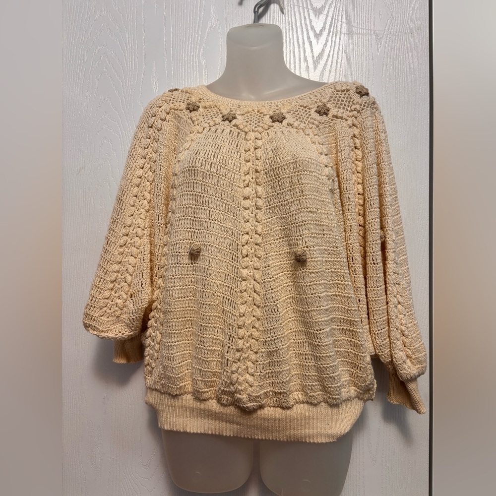 Vintage batwing Knit Sweater
